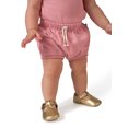 thumbnail image 1 of Modern Moments by Gerber Baby Girl Harem Bubble Organic Shorts with Drawstring, Sizes 0/3 Months - 24 Months, 1 of 10