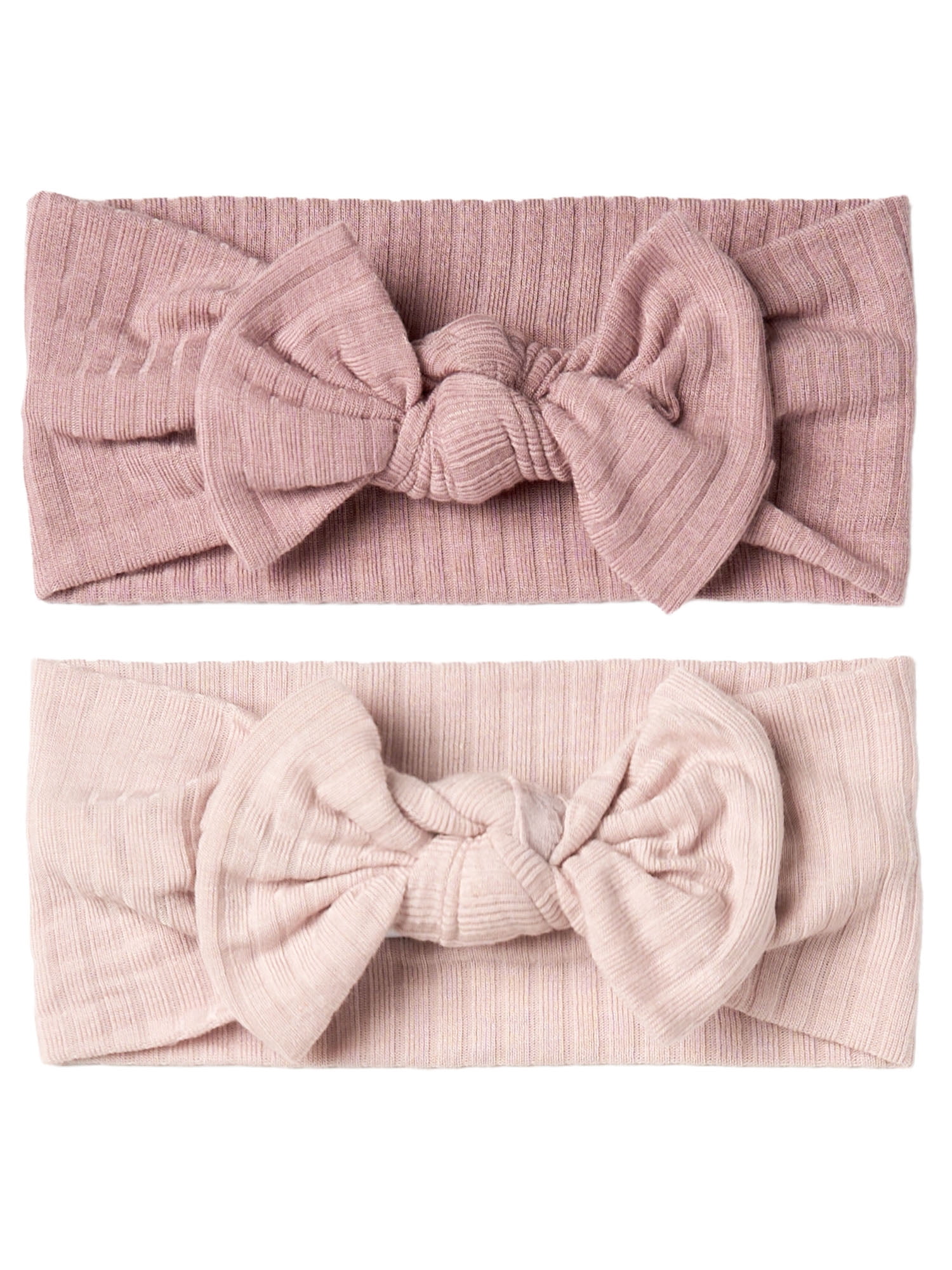 Modern Moments by Gerber Baby Girl Headbands, 2-Pack, One Size