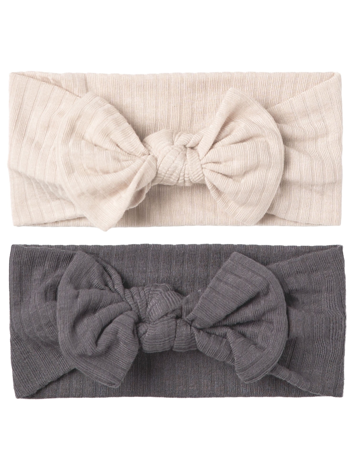 Modern Moments by Gerber Baby Girl Headbands, 2-Pack, One Size