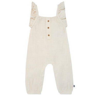 Modern Moments by Gerber Baby Girl Long Leg Romper, Sizes 0/3 Months - 24 Months