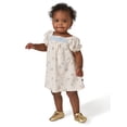 thumbnail image 1 of Modern Moments by Gerber Baby Girl Puff Sleeve Dress and Diaper Cover, 2-Piece, Sizes 0/3 Months - 24 Months, 1 of 12