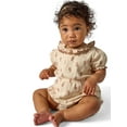 thumbnail image 1 of Modern Moments by Gerber Baby Girl Ruffled Bubble Romper, Sizes 0/3 Months - 24 Months, 1 of 10