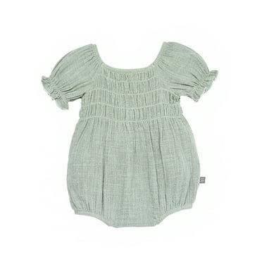 Modern Moments by Gerber Baby Girl Smocked Bubble Romper, Sizes 0/3 Months - 24 Months