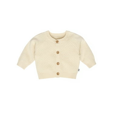 Modern Moments by Gerber Baby Girl Sweater Knit Cardigan, Sizes 0/3 Months - 24 Months