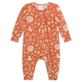 thumbnail image 1 of Modern Moments by Gerber Baby Girl Two-Way Zip Viscose Halloween Long Sleeve Coverall & Ruffle Detail, Sizes Newborn - 24 Months, 1 of 5