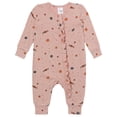 thumbnail image 1 of Modern Moments by Gerber Baby Girl Two-Way Zip Viscose Halloween Long Sleeve Coverall & Ruffle Detail, Sizes Newborn - 24 Months, 1 of 5