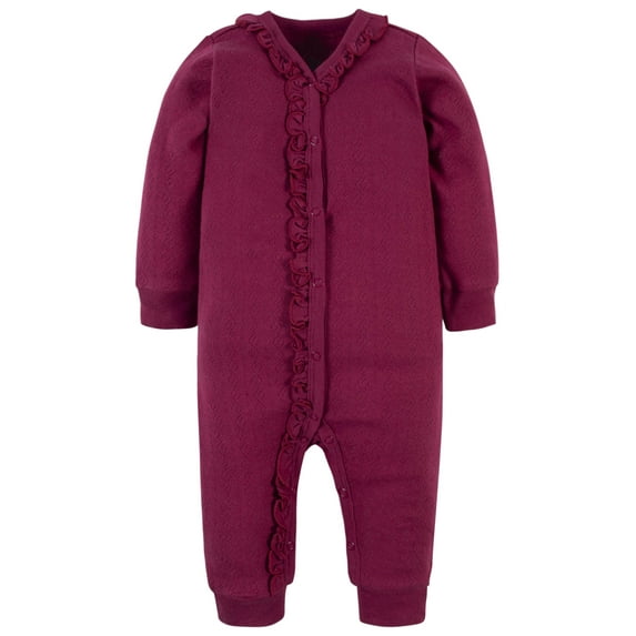 Modern Moments by Gerber Baby Girls Coverall, (3/6M - 12M)