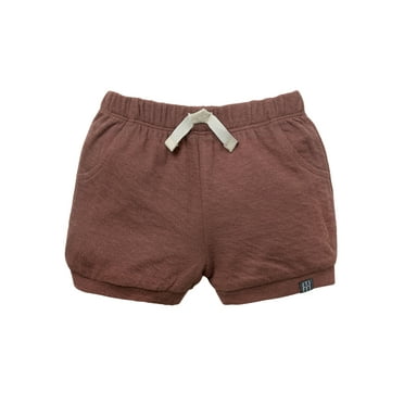 Modern Moments by Gerber Baby Neutral Organic Cuffed Shorts, Sizes 0/3 Months - 24 Months
