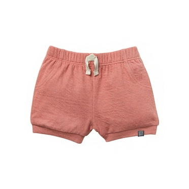 Modern Moments by Gerber Baby Neutral Organic Cuffed Shorts, Sizes 0/3 Months - 24 Months