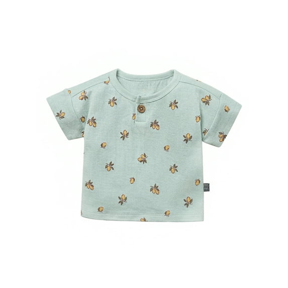 Modern Moments by Gerber Baby Neutral Organic Drop Shoulder Shirt, Sizes 0/3 Months - 24 Months