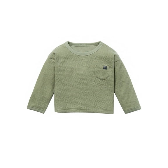 Modern Moments by Gerber Baby Neutral Organic Drop Shoulder Top, Sizes 0/3 Months - 24 Months