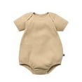 thumbnail image 1 of Modern Moments by Gerber Baby Neutral Organic Dumpling Romper, Sizes 0/3 Months - 24 Months, 1 of 9