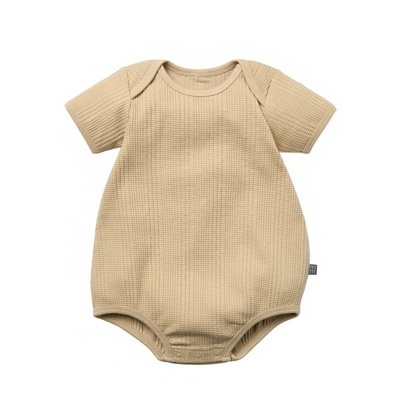 Modern Moments by Gerber Baby Neutral Organic Dumpling Romper, Sizes 0/3 Months - 24 Months