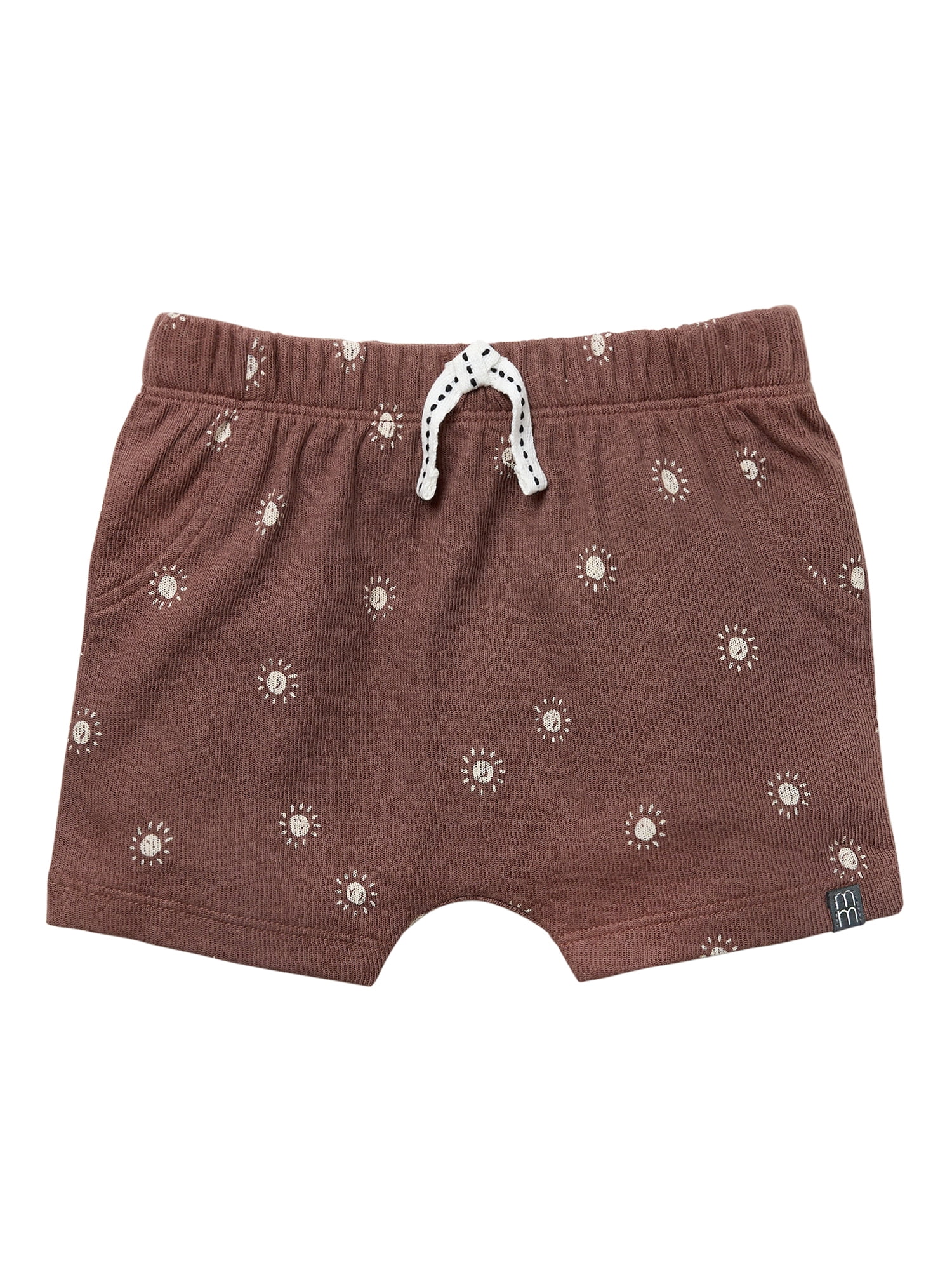 Modern Moments by Gerber Baby Neutral Organic Harem Shorts, Sizes 0/3 Months - 24 Months