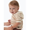 thumbnail image 1 of Modern Moments by Gerber Baby Neutral Organic Hooded Short Sleeve Top, Sizes 0/3 Months - 24 Months, 1 of 10