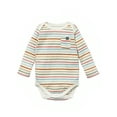 thumbnail image 1 of Modern Moments by Gerber Baby Neutral Organic Long Sleeve Bodysuit, 0/3 Months - 24 Months, 1 of 7