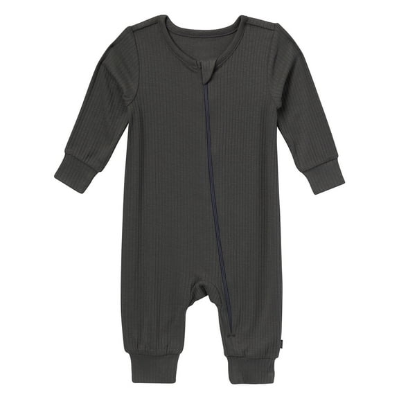 Modern Moments by Gerber Baby Neutral Super Soft Viscose Long Sleeve Coverall With Mitten Cuff, Sizes Newborn - 12 Months