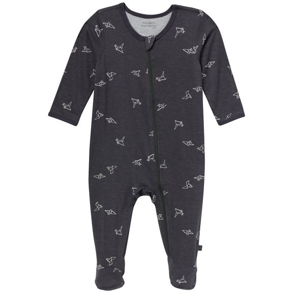 Modern Moments by Gerber Gender Neutral Super Soft Viscose Sleep 'N Play, Sizes Newborn - 6/9 Months
