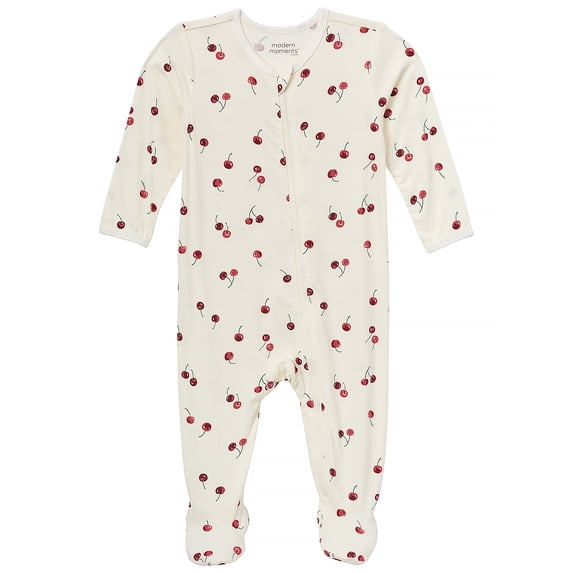 Modern Moments by Gerber Baby Neutral Super Soft Viscose Sleep N´Play With Mitten Cuff, Sizes Newborn - 6/9 Months