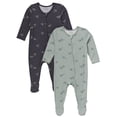 thumbnail image 1 of Modern Moments by Gerber Baby Neutral Super Soft Viscose 2-Pack Sleep N´Play, Sizes Newborn - 12 Months, 1 of 14