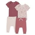 thumbnail image 1 of Modern Moments by Gerber Baby Neutral Super Soft Viscose Outfit Set, 4-Piece, Sizes Newborn - 12 Months, 1 of 14