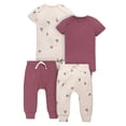thumbnail image 1 of Modern Moments by Gerber Baby Neutral Super Soft Viscose Outfit Set, 4-Piece, Sizes Newborn - 12 Months, 1 of 10