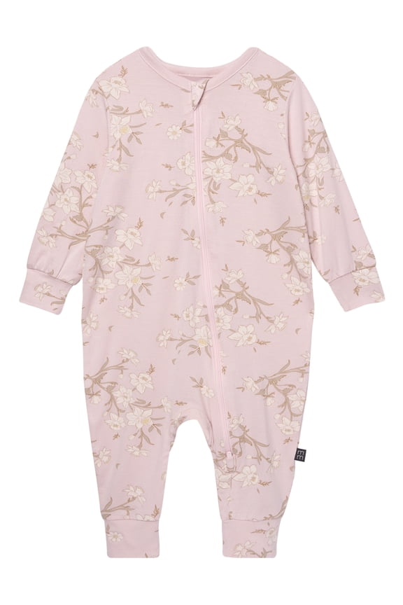 by Gerber Baby Neutral Super Soft Viscose Two-Way Zip Coverall, Sizes Newborn - 24 Months