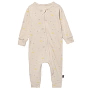 Modern Moments by Gerber Baby Neutral Super Soft Viscose Two-Way Zip Coverall, Sizes Newborn - 24 Months