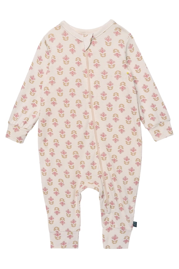 by Gerber Baby Neutral Super Soft Viscose Two-Way Zip Coverall, Sizes Newborn - 24 Months