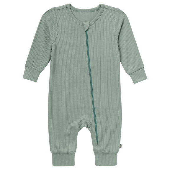 Modern Moments by Gerber Baby Neutral Super Soft Long Sleeve Coverall With Mitten Cuff, Sizes Newborn - 12 Months