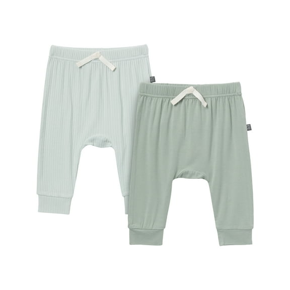 Modern Moments by Gerber Baby Neutral Super Soft Viscose Pants, 2-Pack, Sizes Newborn - 12 Months