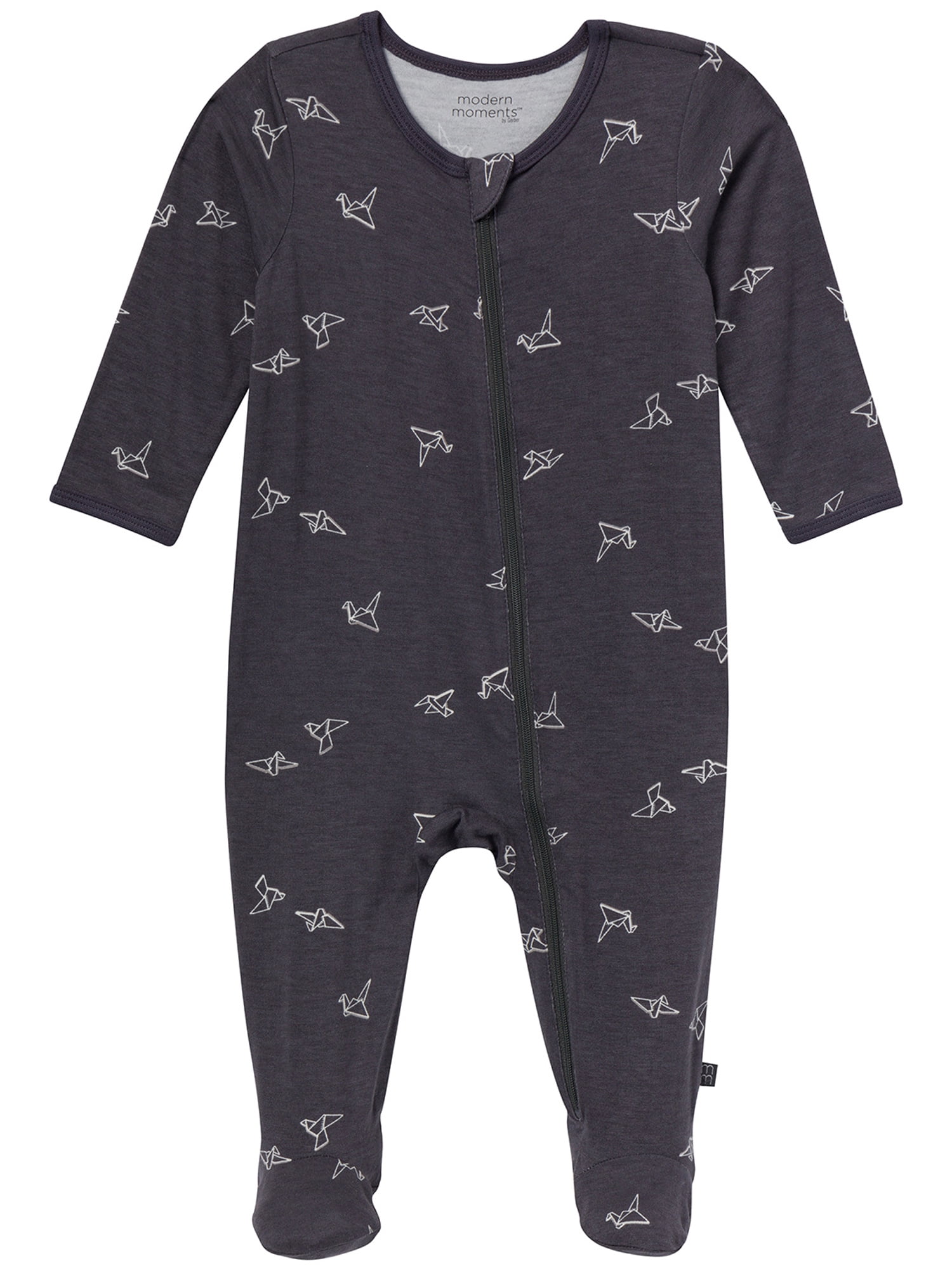 Modern Moments by Gerber Baby Neutral Super Soft Viscose Sleep N´Play With Mitten Cuff, Sizes Newborn - 6/9 Months