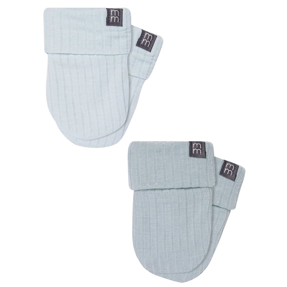 Modern Moments by Gerber Baby Neutral Super Soft Viscose Mittens, Size 0/6 Months
