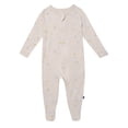 thumbnail image 1 of Modern Moments by Gerber Baby Neutral Super Soft Viscose Two-Way Zip Sleep 'N Play Footed Pajamas, Sizes Newborn - 6/9 Months, 1 of 7