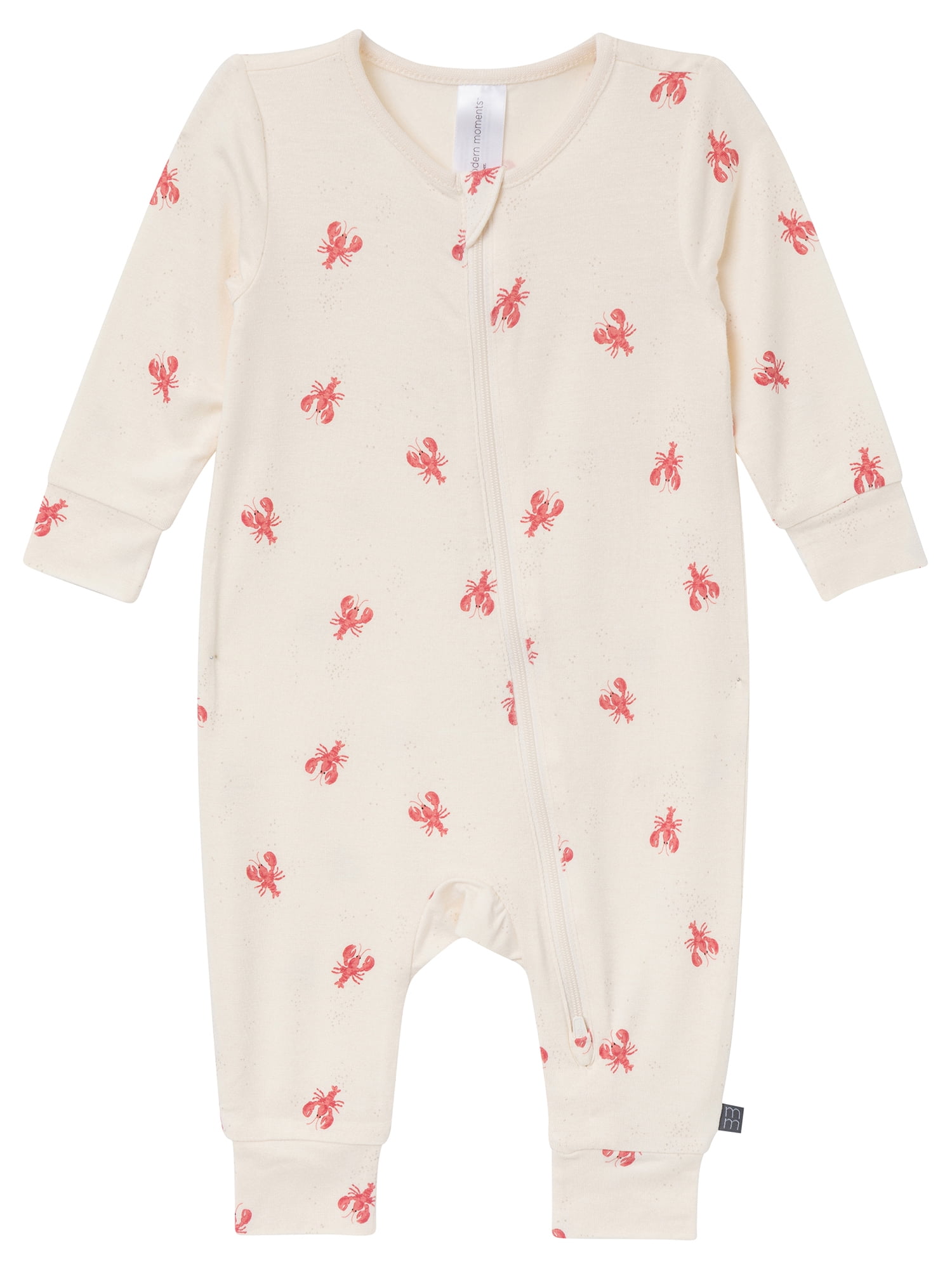 Modern Moments by Gerber Baby Neutral Viscose Americana Coverall, Sizes Newborn - 24 Months