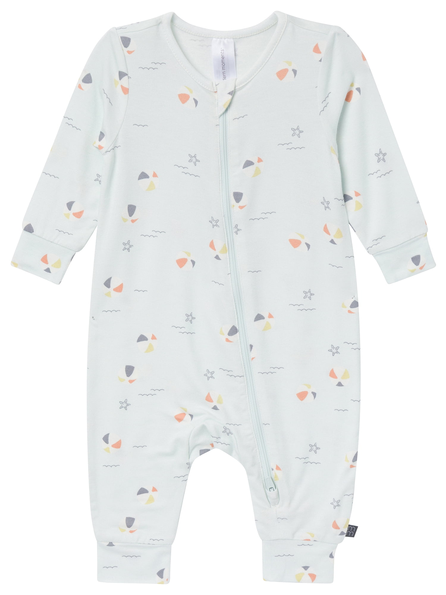 Modern Moments by Gerber Baby Neutral Viscose Americana Coverall, Sizes Newborn - 24 Months