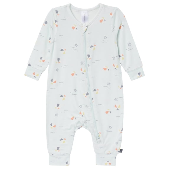 Modern Moments by Gerber Baby Neutral Viscose Americana Coverall, Sizes Newborn - 24 Months