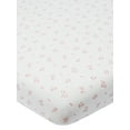 thumbnail image 1 of Modern Moments by Gerber Baby & Toddler Girl Ultra Soft Playard Sheet, Ivory Flowers, 1 of 5