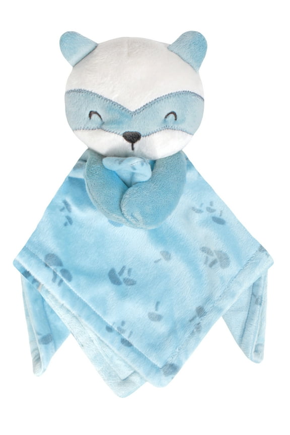 by Gerber Baby & Toddler Girl or Boy Plush Security Blanket, Blue Fox