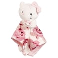 thumbnail interactive-video image 1 of Modern Moments by Gerber Baby & Toddler Girl or Boy Plush Security Blanket, Pink Bear, 1 of 13