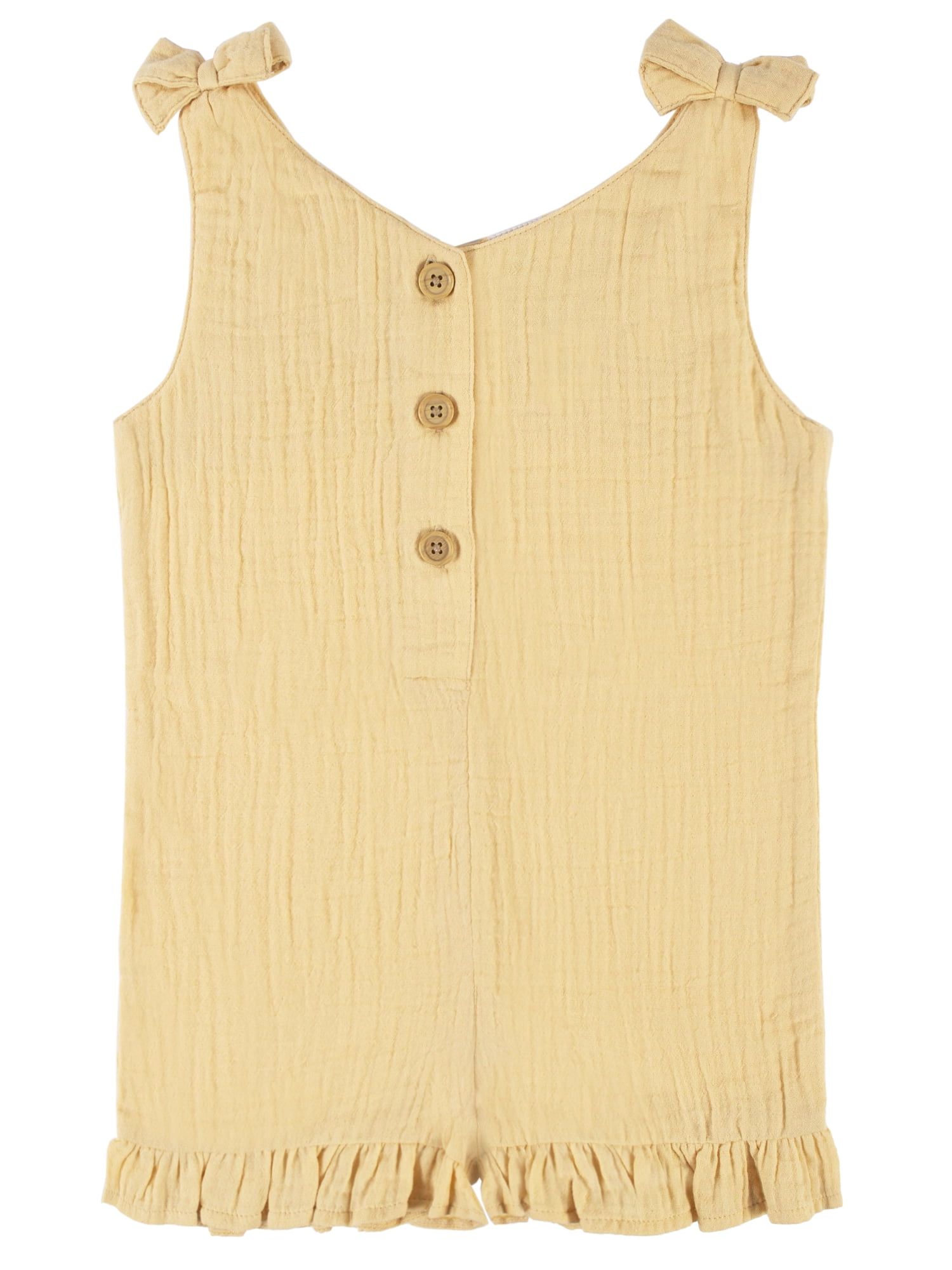 Modern Moments by Gerber Baby & Toddler Girls Gauze Romper, (12M 5T