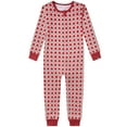 thumbnail image 1 of Modern Moments by Gerber Baby & Toddler Neutral Valentine´s Day Super Soft One-Piece Pajama, Sizes 0/3M-5T, 1 of 7