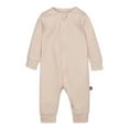 thumbnail image 1 of Modern Moments by Gerber Baby Neutral Super Soft Viscose Long Sleeve Coverall, Sizes Newborn - 12 Months, 1 of 8
