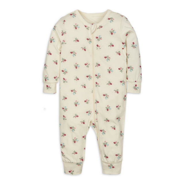 Modern Moments by Gerber Baby Unisex Super Soft Coverall, Sizes Newborn - 12 Months