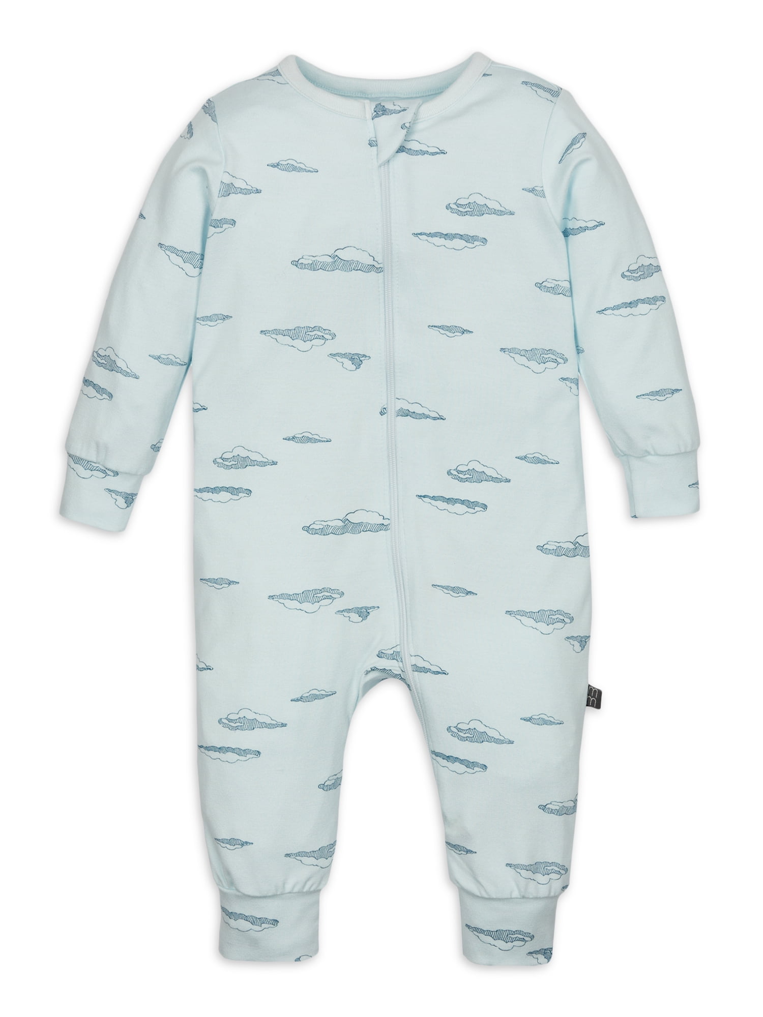 Modern Moments by Gerber Baby Neutral Super Soft Viscose Long Sleeve Coverall, Sizes Newborn - 12 Months