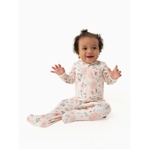 by Gerber Gender Neutral Super Soft Viscose Sleep 'N Play, Sizes Newborn - 6/9 Months