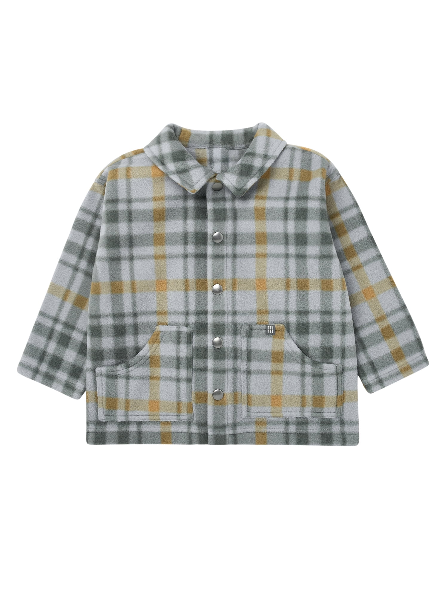 Modern Moments by Gerber Baby and Toddler Boy Shacket, Sizes 0/3 Months - 5T