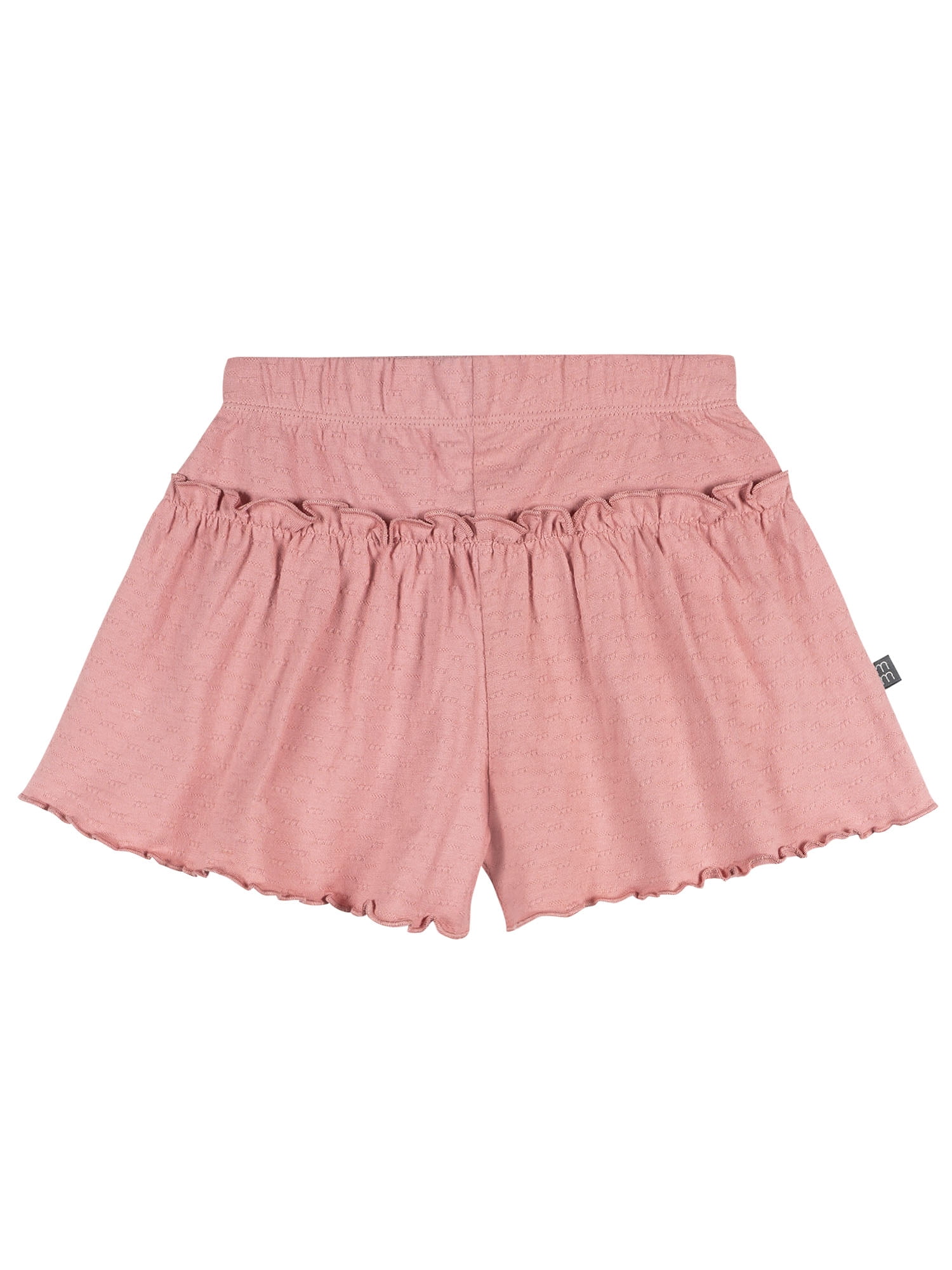 Modern Moments by Gerber Baby and Toddler Girl Loose Ruffled Skirt Organic Short, Sizes 0/3 Months - 5T