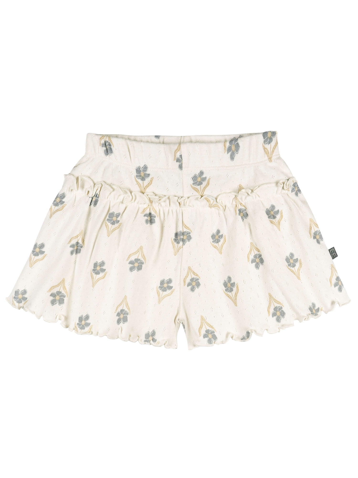 Modern Moments by Gerber Baby and Toddler Girl Loose Ruffled Skirt Organic Short, Sizes 0/3 Months - 5T