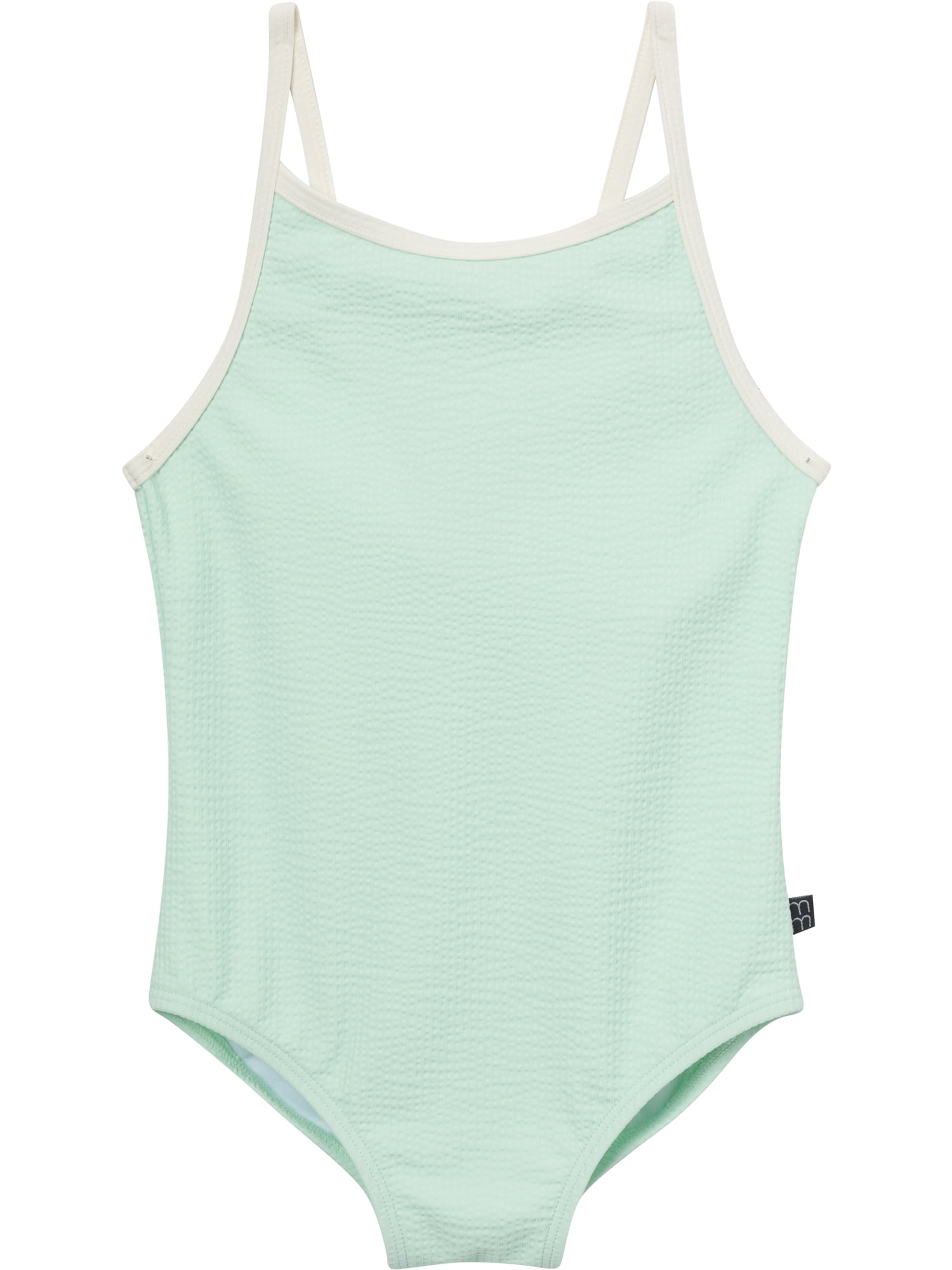 Modern Moments by Gerber Baby and Toddler Girl One-Piece Swimsuit with Bow, 0/3M-5T